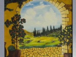 Durchblick in die Provance